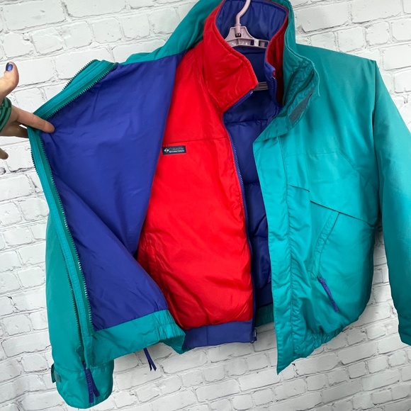 ❄️VINTAGE |•COLUMBIA•| Whirlybird 4-in-1 Winter Ski Radial Sleeve Jacket Large - Picture 9 of 16